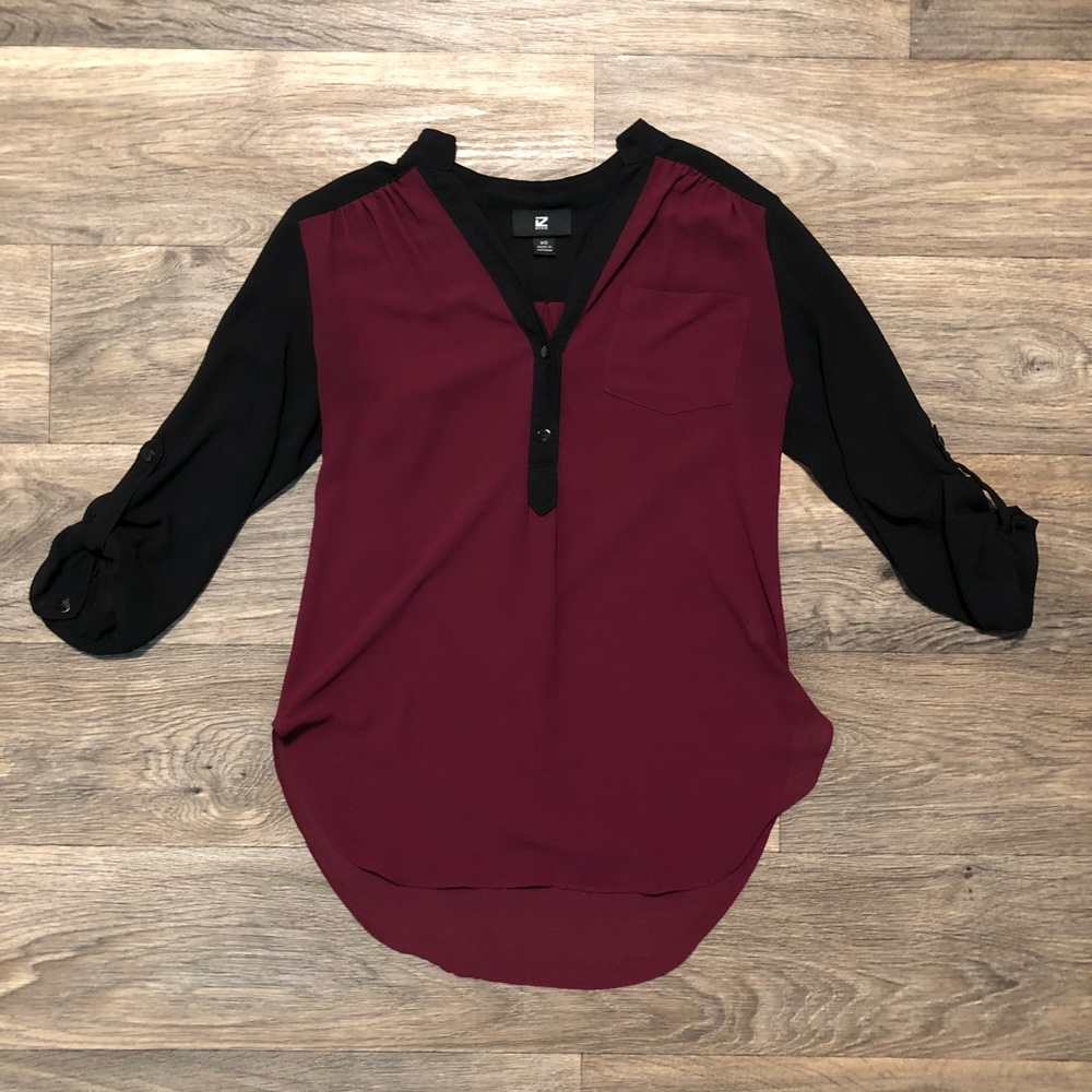 IZ Byer Red and Black Tee